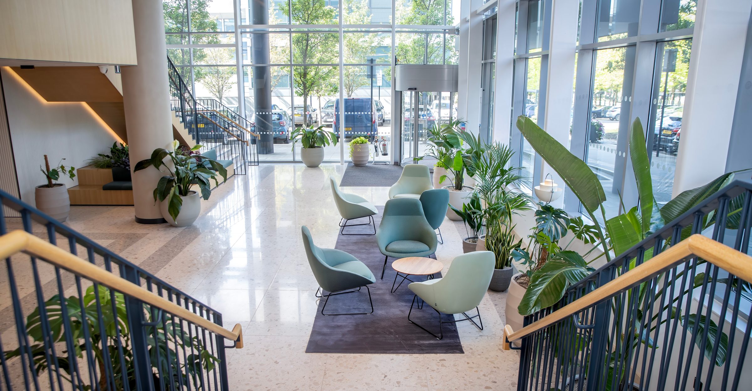The Pinnacle new entrance reception